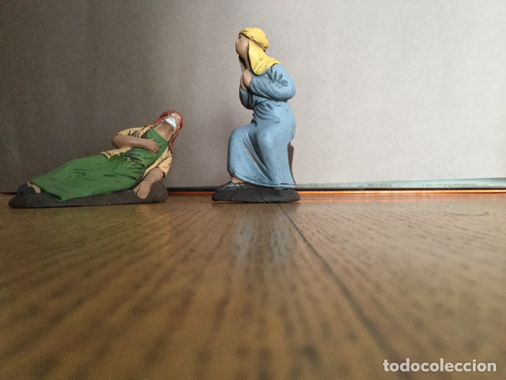 Arte: Figuras pesebre ,pastores. - Foto 6