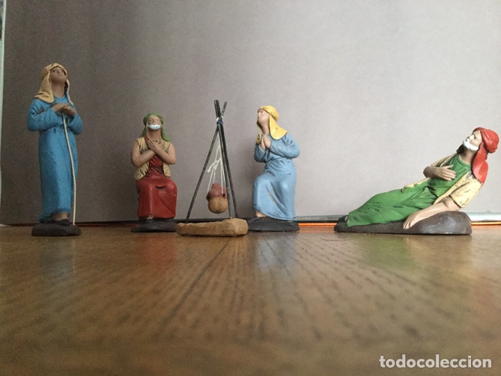 Arte: Figuras pesebre ,pastores. - Foto 1