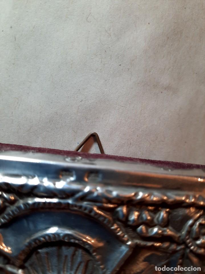 Arte: Antiguo icono en plata - Foto 3