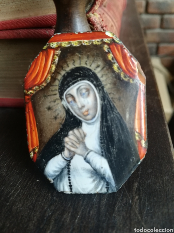 Arte: La Paloma Virgen de esmalte - Foto 5