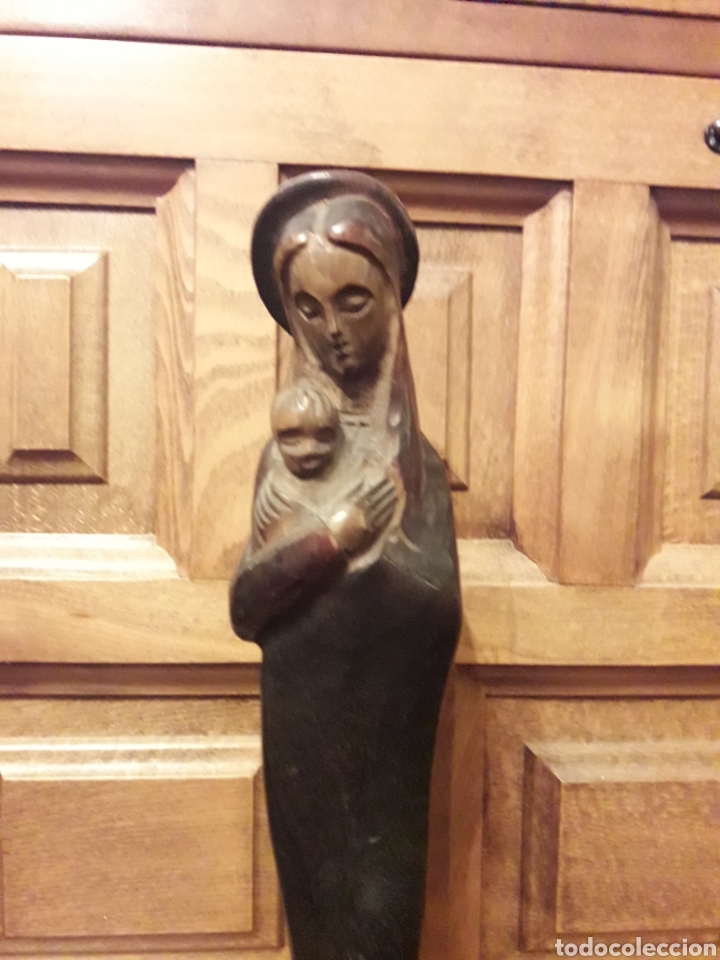 Arte: Antigua talla religiosa - Foto 2