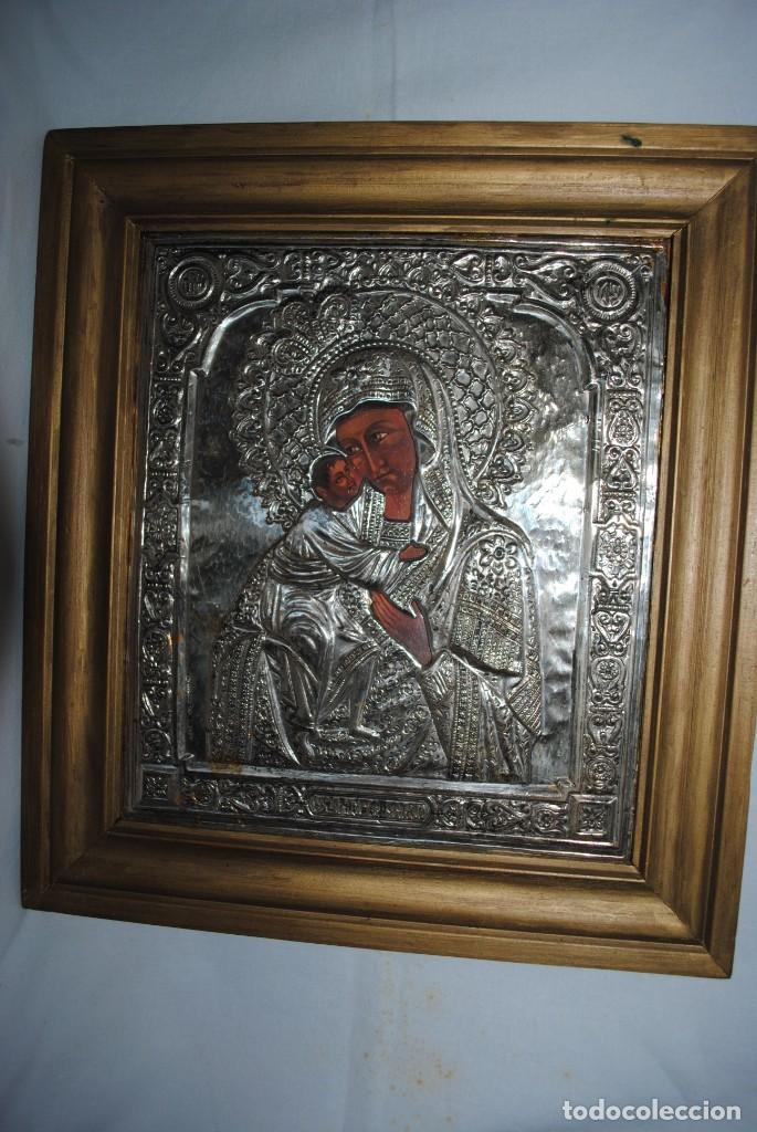 Arte: ICONO RUSO DE PLATA . - Foto 2
