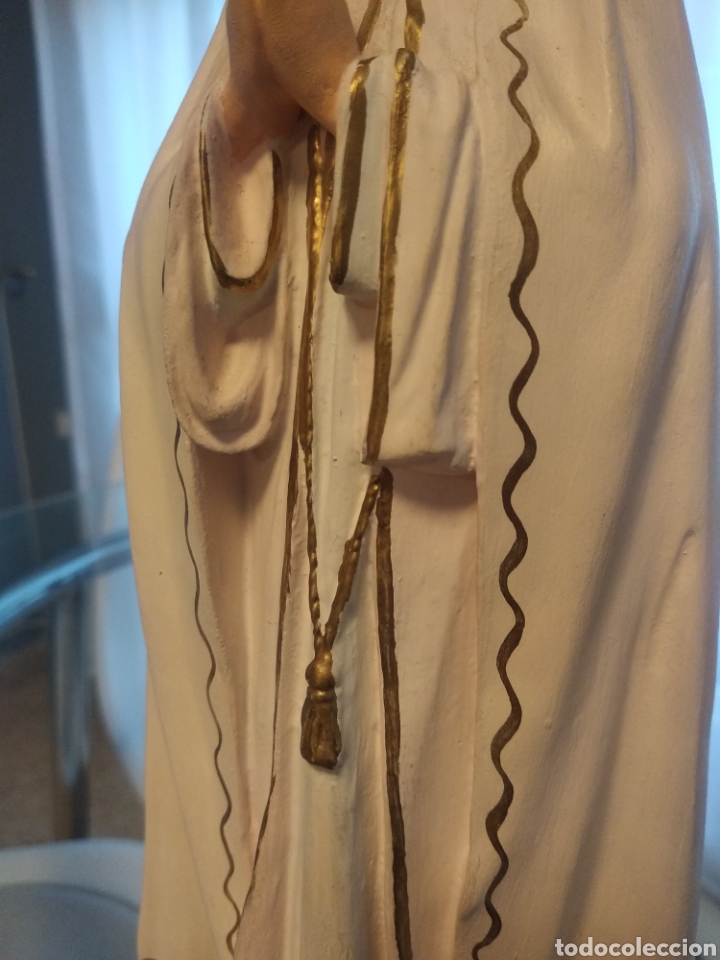 Arte: Virgen de F&aacute;tima 34cm - Foto 5
