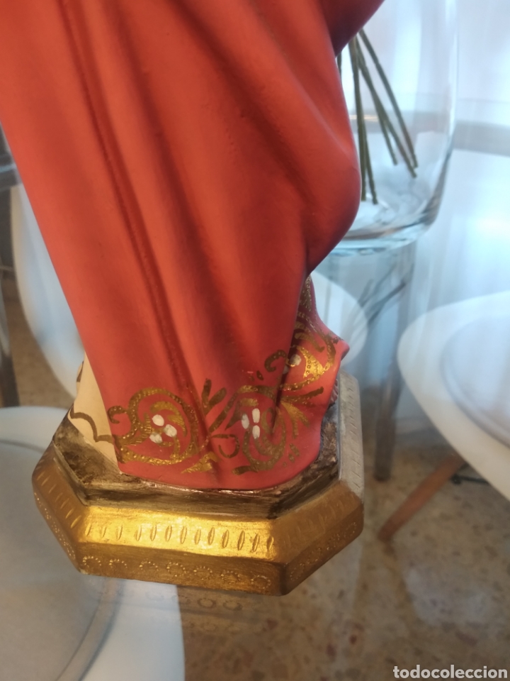 Arte: Sagrado Coraz&oacute;n de Jes&uacute;s (35cm) - Foto 13