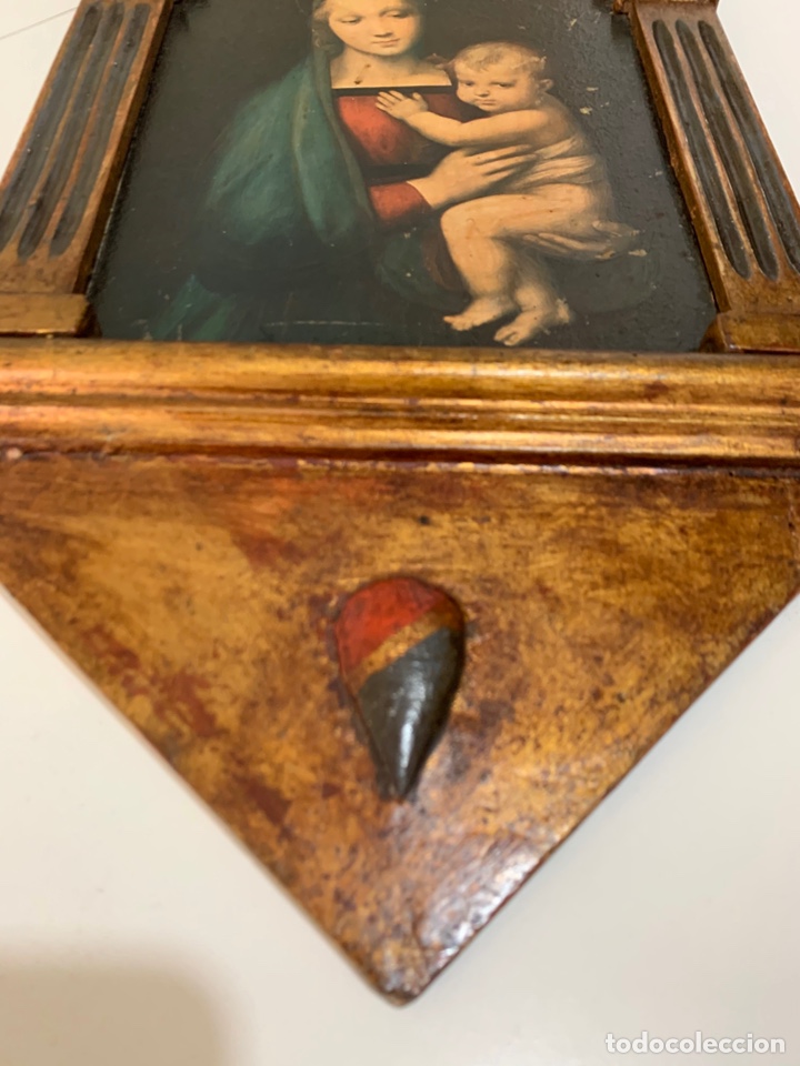 Arte: Tabern&aacute;culo con la Madonna del duque de Rafael Sanzio - Foto 4