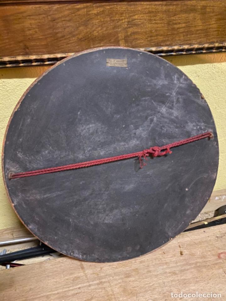 Arte: Excelente enmarcaci&oacute;n en madera labrada. - Foto 2