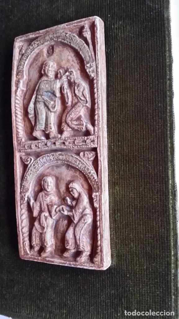 Arte: Escenas religiosas, pieza en tabla - Foto 2