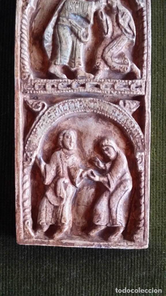 Arte: Escenas religiosas, pieza en tabla - Foto 4