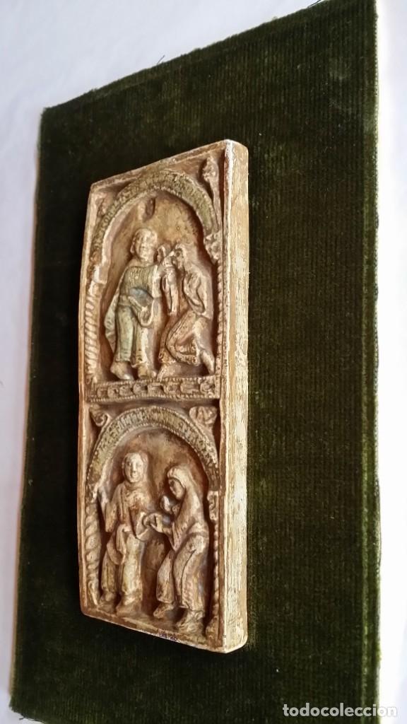 Arte: Escenas religiosas, pieza en tabla - Foto 7
