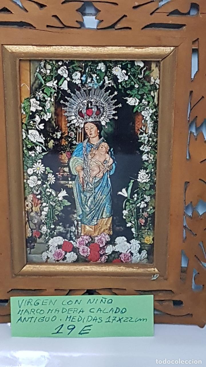 Arte: Marco de Virgen con ni&ntilde;o - Foto 3