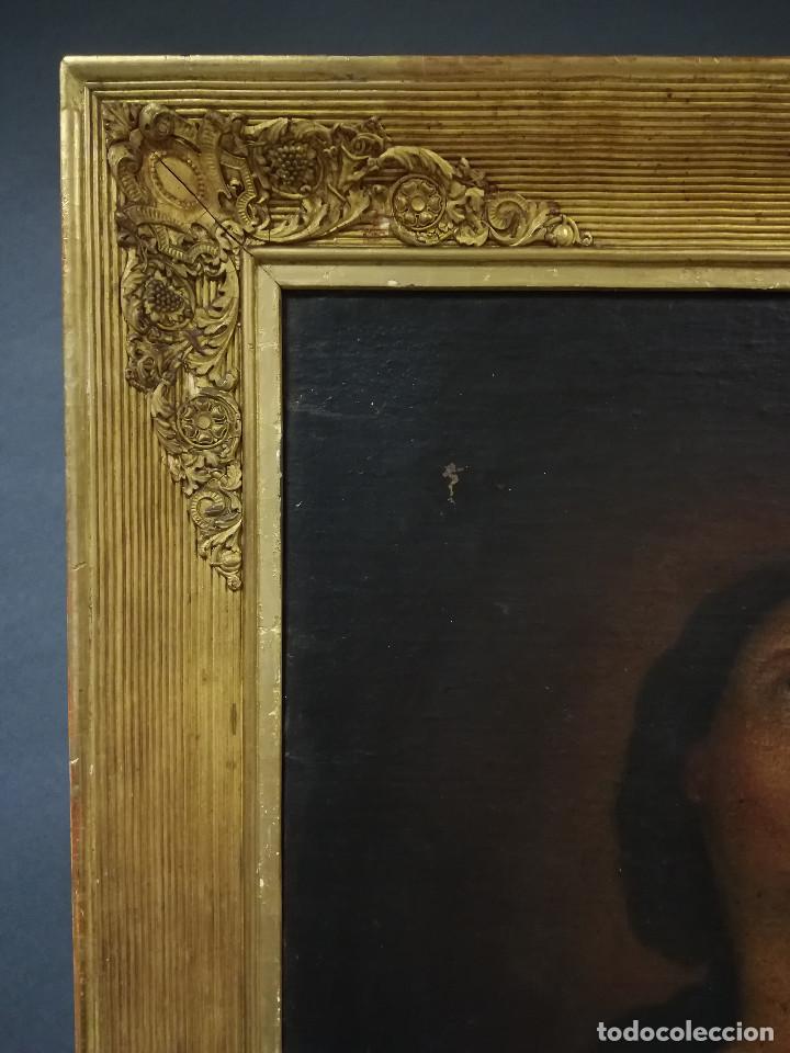 Arte: OLEO VIRGEN EN EXTASIS SIGLO XIX - Foto 7