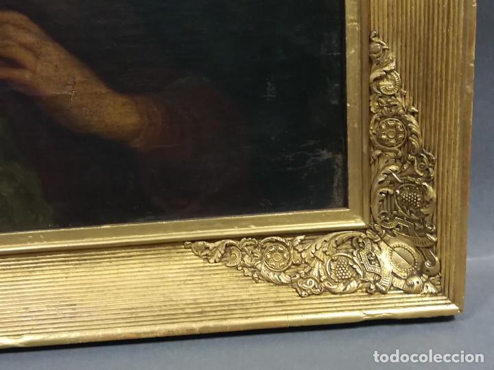 Arte: OLEO VIRGEN EN EXTASIS SIGLO XIX - Foto 10