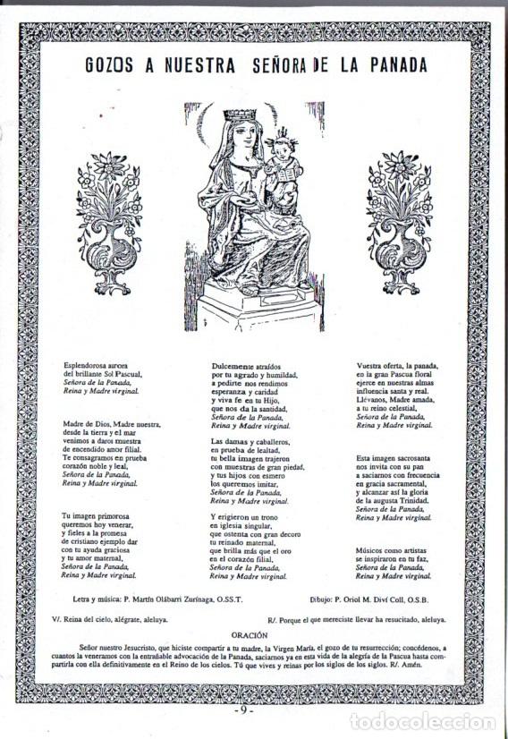 Arte: GOIGS GOZOS A NUESTRA SE&Ntilde;ORA DE LA PARADA - Foto 1