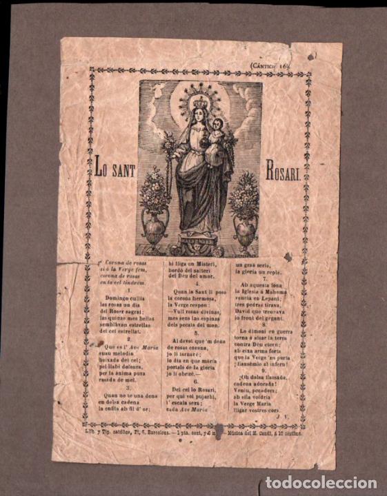 Arte: GOIGS LO SANT ROSARI - Foto 1