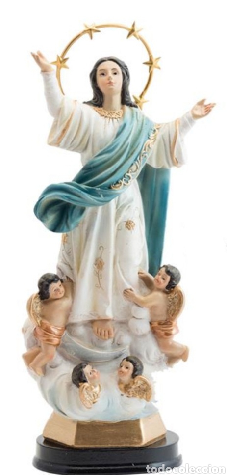 Arte: VIRGEN ASUNCION 22 CM NUEVA - Foto 1