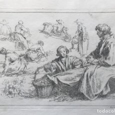 Arte: FRANÇOIS BOUCHER (1703-1770) ORIGINAL GRAVURE. Lote 234519985