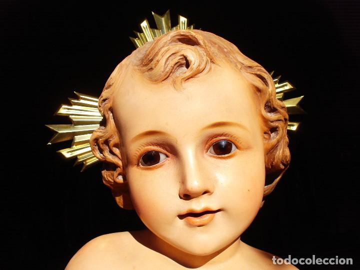 Arte: DIVINO REDENTOR DE GRANDES MEDIDAS CU&Ntilde;O MET&Aacute;LICO AL DORSO PASTA DE MADERA