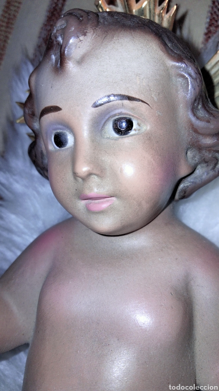 Arte: NI&Ntilde;O JESUS EN ESTUCO - Foto 2