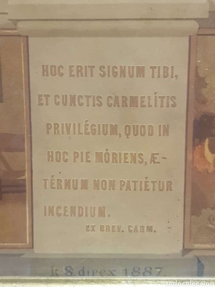 Arte: Cuadro Virgen del Carmen - Foto 4