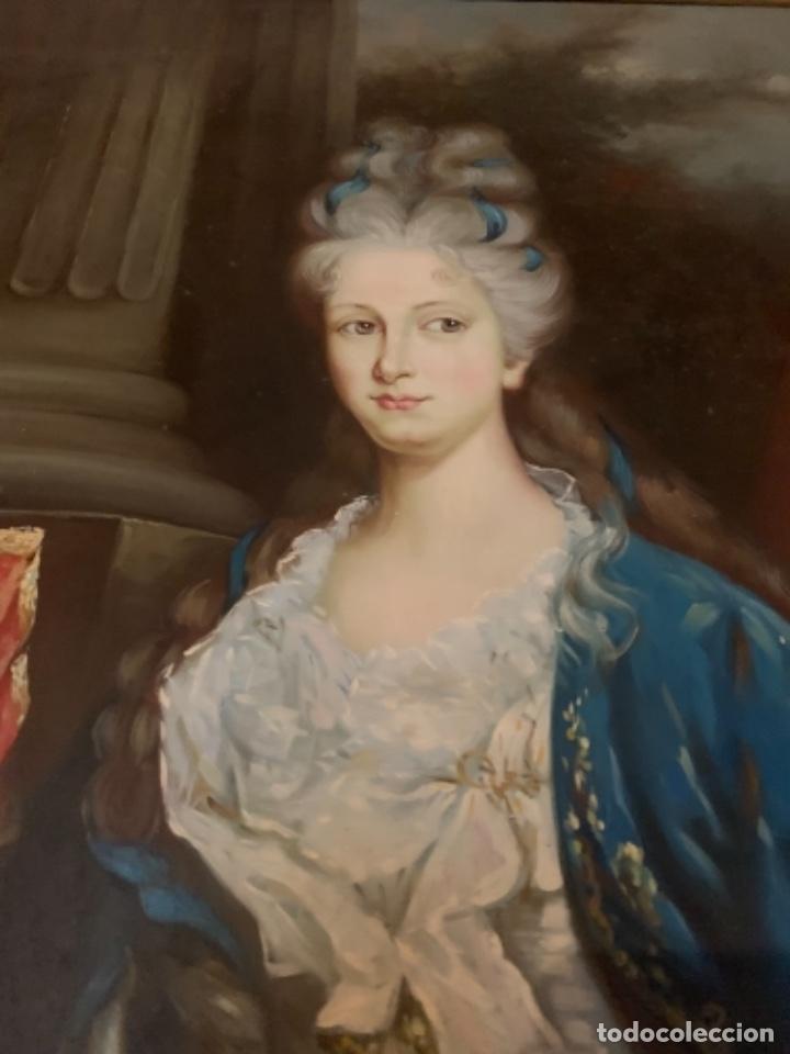 Arte: &Oacute;leo sobre lienzo frances - Foto 2