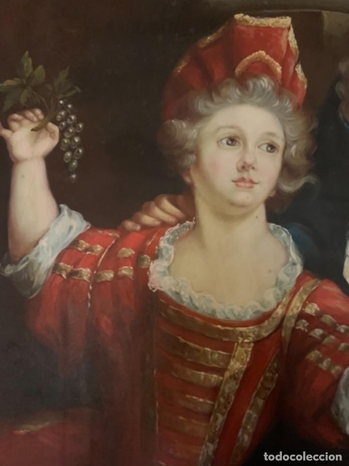 Arte: &Oacute;leo sobre lienzo frances - Foto 3
