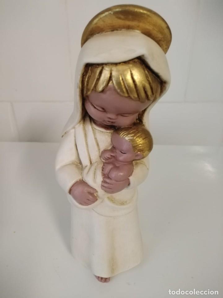 Arte: Virgen con el ni&ntilde;o Dimosa - Foto 2
