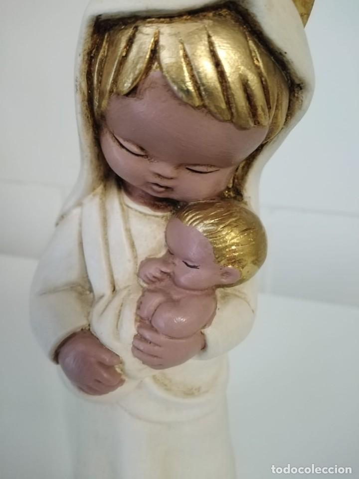 Arte: Virgen con el ni&ntilde;o Dimosa - Foto 5