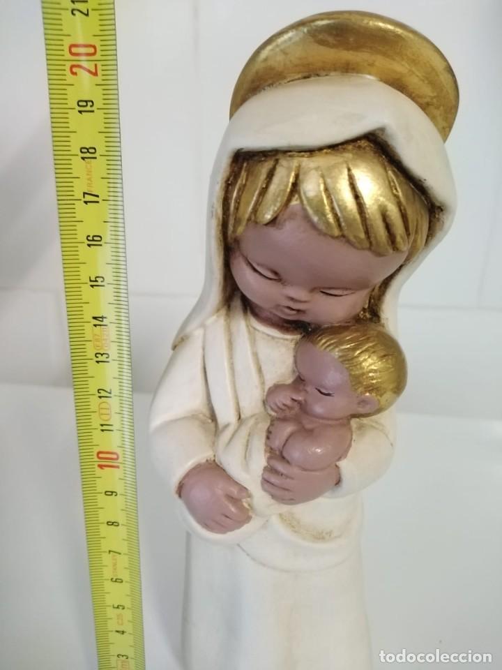 Arte: Virgen con el ni&ntilde;o Dimosa - Foto 6
