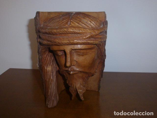 Arte: BUSTO EN TALLA DE MADERA - Foto 4