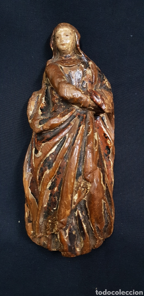 Arte: Talla de madera policromada s XVII - Foto 7