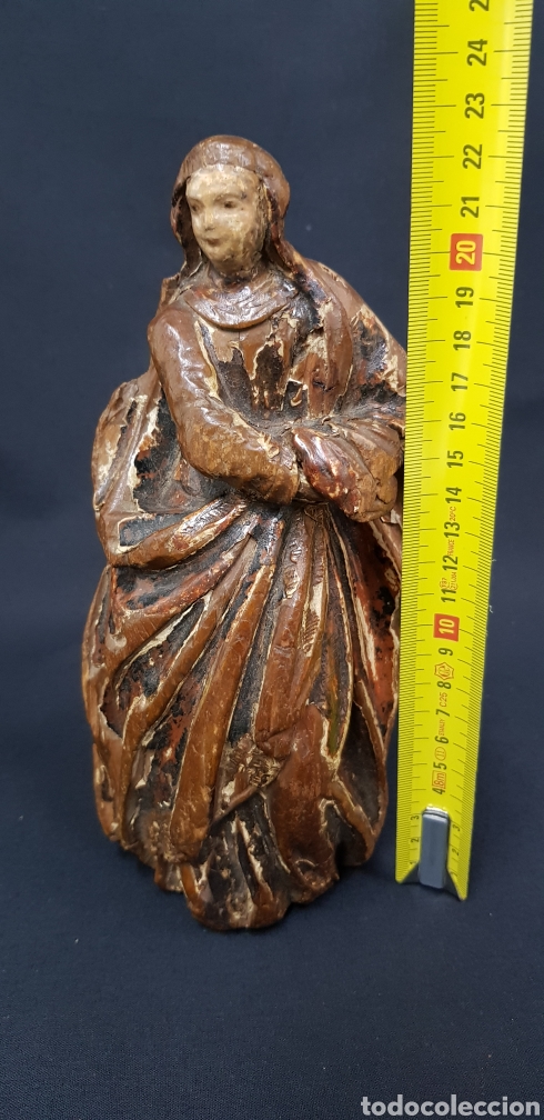 Arte: Talla de madera policromada s XVII - Foto 8
