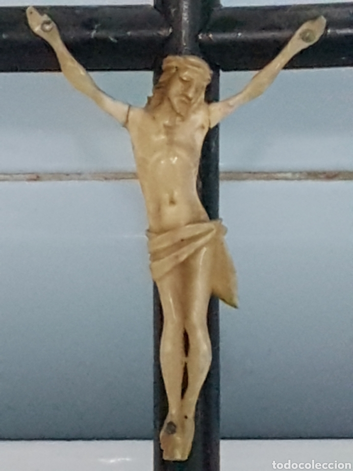 Arte: CRISTO CRUCIFICADO ANTIGUO - Foto 8