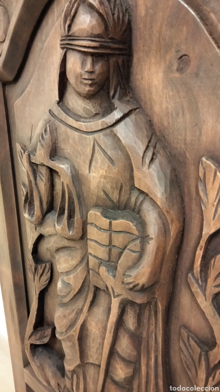 Arte: ANTIGUAS PUERTAS TALLADAS EN MADERA - Foto 2