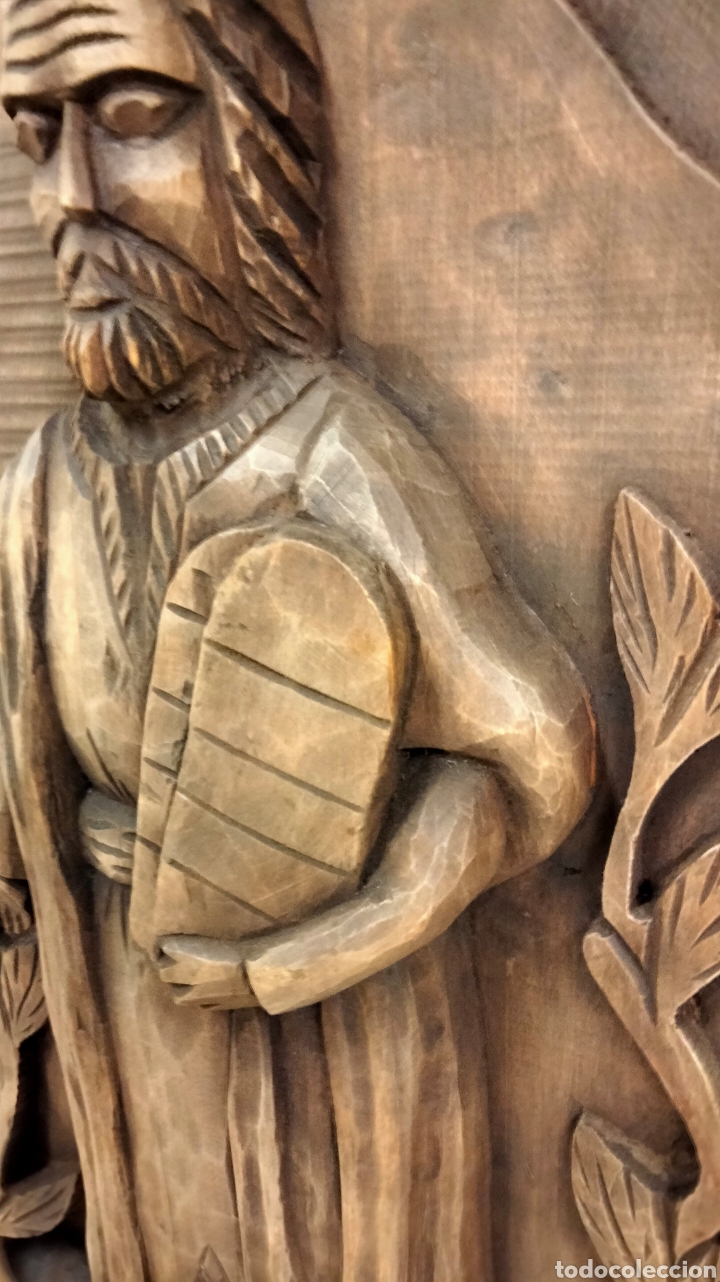 Arte: ANTIGUAS PUERTAS TALLADAS EN MADERA - Foto 5