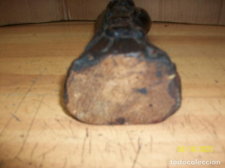 Arte: ESTATUA DE MADERA DE ISAIAS - Foto 7