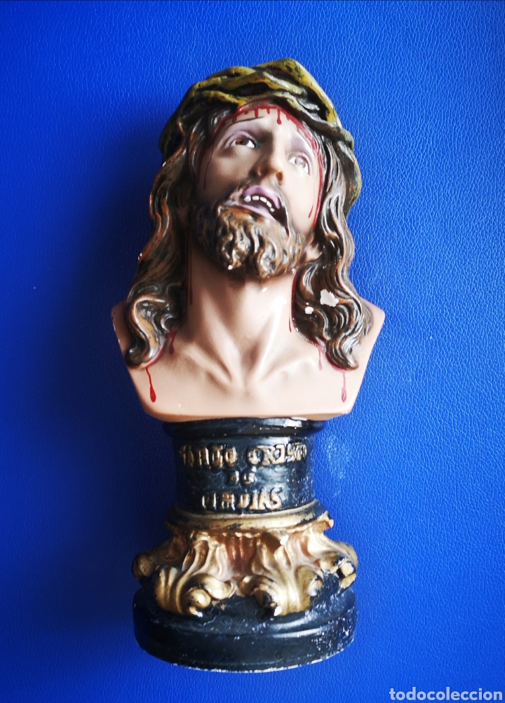Arte: BUSTO DE JESUCRISTO - 26 CENTIMETROS - Foto 1