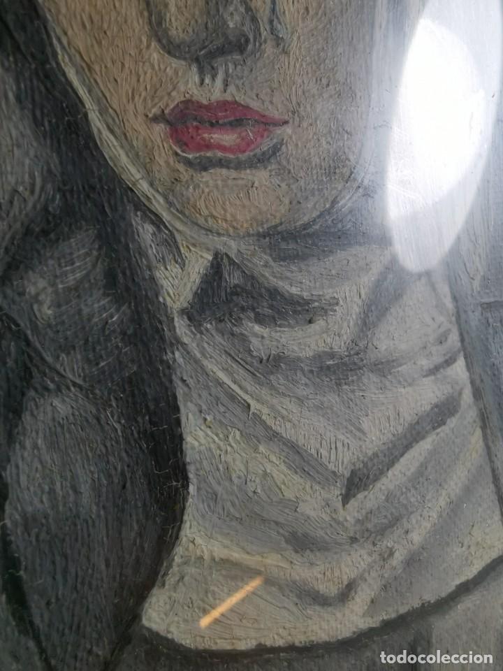 Arte: OLEO VIRGEN LLORANDO--DOLORES - Foto 9