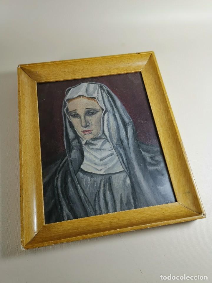 Arte: OLEO VIRGEN LLORANDO--DOLORES - Foto 27