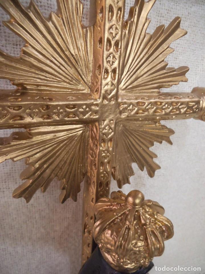 Arte: VIRGEN DE LAS ANGUSTIAS ( 30 CM ) - Foto 4