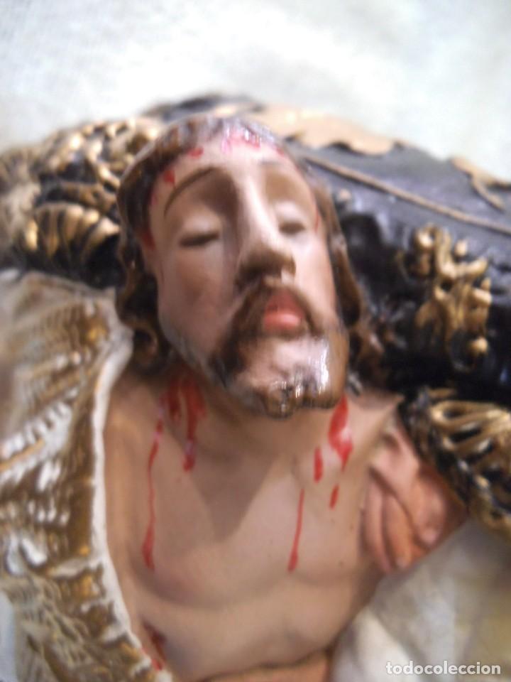 Arte: VIRGEN DE LAS ANGUSTIAS ( 30 CM ) - Foto 5