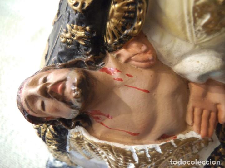 Arte: VIRGEN DE LAS ANGUSTIAS ( 30 CM ) - Foto 6