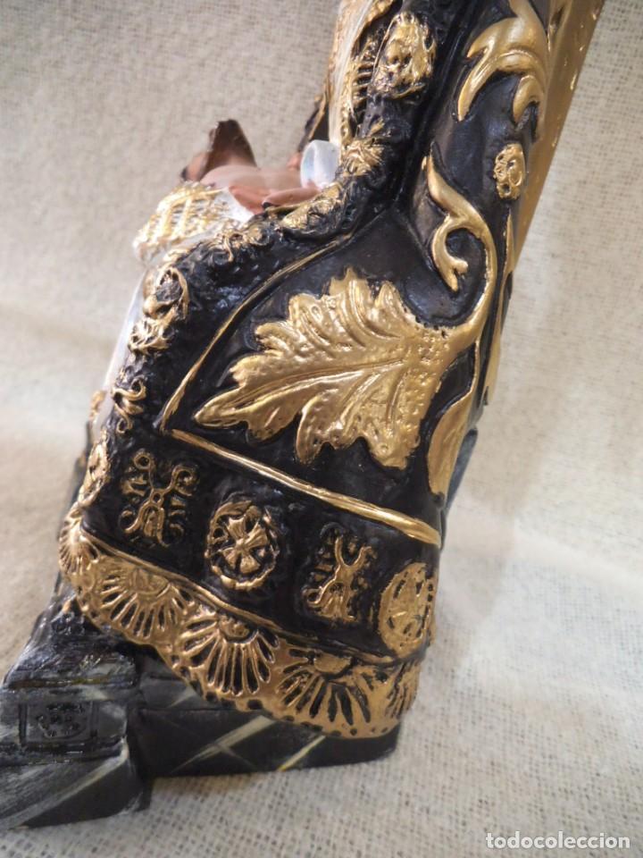 Arte: VIRGEN DE LAS ANGUSTIAS ( 30 CM ) - Foto 9