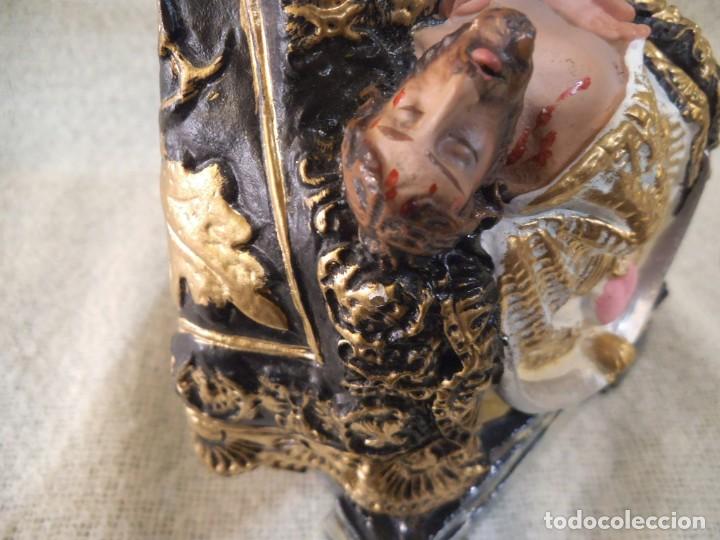 Arte: VIRGEN DE LAS ANGUSTIAS ( 20 CM ) - Foto 8