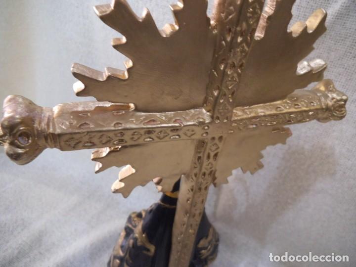 Arte: VIRGEN DE LAS ANGUSTIAS ( 20 CM ) - Foto 12
