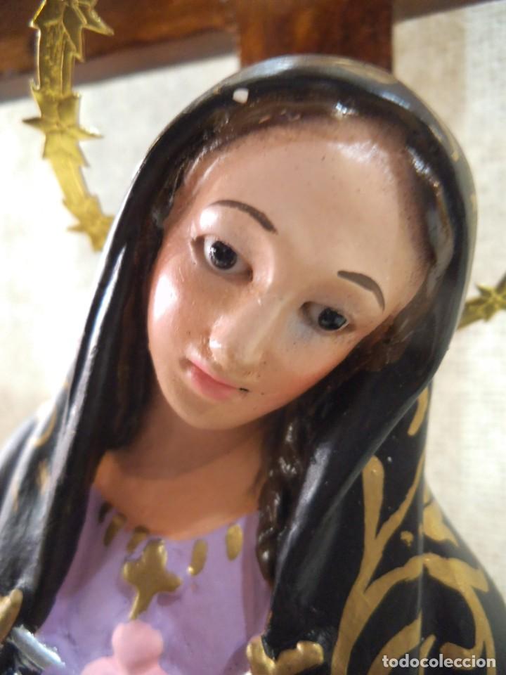 Arte: VIRGEN DE LA PIEDAD ( 30 CM ) - Foto 3