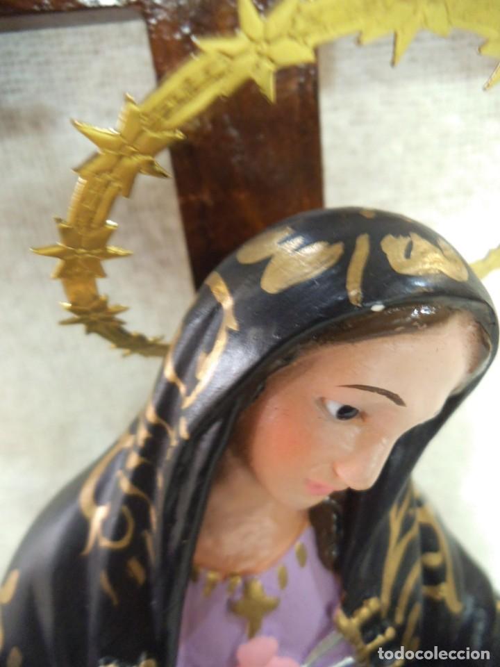 Arte: VIRGEN DE LA PIEDAD ( 30 CM ) - Foto 4