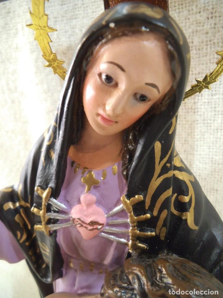 Arte: VIRGEN DE LA PIEDAD ( 30 CM ) - Foto 5