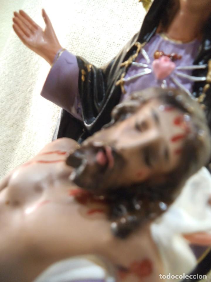 Arte: VIRGEN DE LA PIEDAD ( 20 CM ) - Foto 4