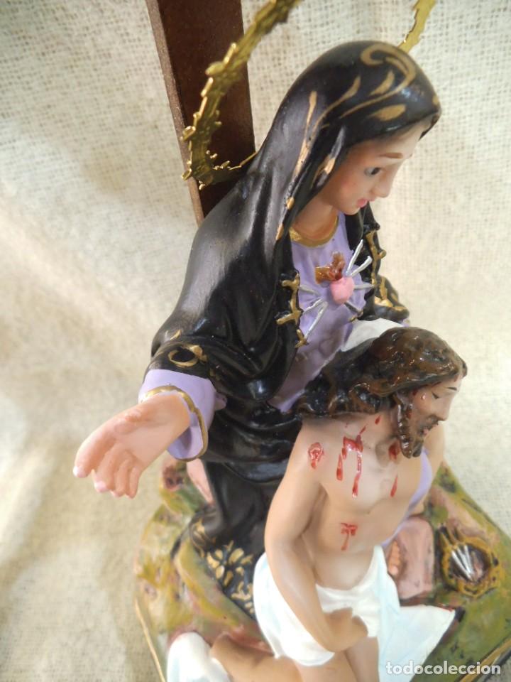 Arte: VIRGEN DE LA PIEDAD ( 20 CM ) - Foto 10