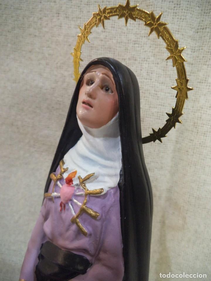 Arte: VIRGEN DOLOROSA ( 30 CM ) - Foto 3